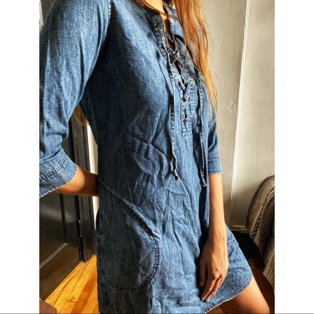 Fat Face Denim Dress